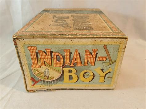 vintage indian smoking austrian metal box|Indian Tobacco Box .